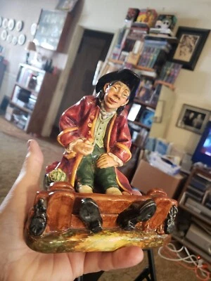 Mint Condition Rare Royal Doulton In The Stocks HN2163 A Beautiful Figurine - Image 1 of 4