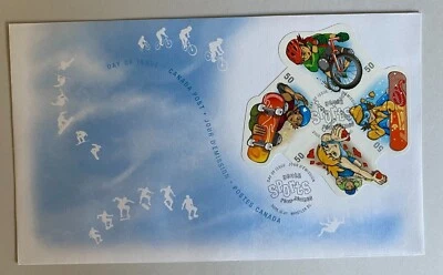 Canada 2005 Youth Sports Stamp Day Cover FDC MNH - Image 1 of 2