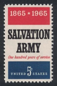 Scott 1267- Salvation Army, 100 Years- MNH 5c 1965- mint unused stamp - Picture 1 of 1