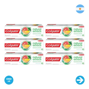Pasta Dental Colgate Natural Extracts Citricos - 90gr x 6 Unidades - Picture 1 of 1