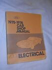 Ford 1975 1976 Car Shop Manual  Vol 3 Electrical 1975 Paperback Illustrate
