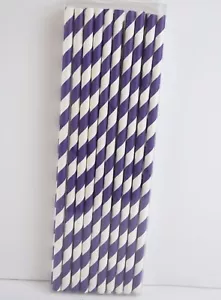 Straws Purple Soda Farm to Table Country Birthday Baby Shower Wedding XV Party - Picture 1 of 5