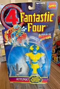 Figura de acción Attuma Fantastic Four Marvel Action Hour 1995 ToyBiz NUEVA - Imagen 1 de 3