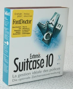 RARE - Extensis Suitcase 10 - Mac - Allemand, Français - Photo 1/2