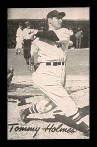 1947 Homogenized Bond #19 Tommy Holmes   NM+ X2406955