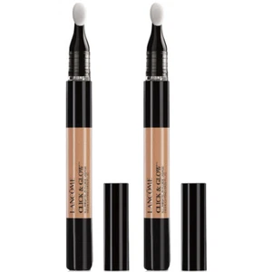 LANCOME Click & Glow Highlighter 04 Lumieres De Bronze Skin Fluid Liquid x2 Set - Bild 1 von 3