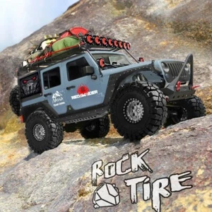 4PCS 1.9 Rubber Tire Wheel Tyre 115mm 1/10 RC Crawler Car Axial SCX10 4WD Redcat - Picture 1 of 8