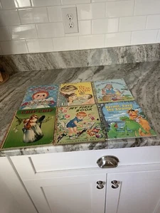 LITTLE GOLDEN BOOK LOT OF 6 - CHIP, RAGGEDY ANN, NEW BABY 1st BOOK, KERMIT, etc. - Picture 1 of 7