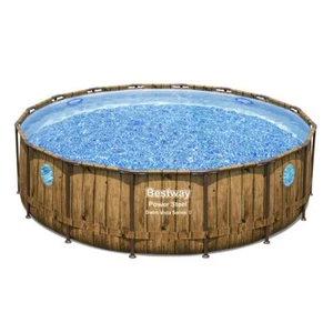 Bestway® Power Steel™ Swim Vista Series™ Set piscina telaio con pompa Ø 488 x 122 cm - Foto 1 di 1