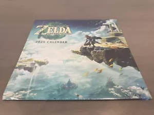 Official Legend of Zelda: Tears of the Kingdom 2025 Wall Calendar; Brand New - Picture 1 of 3