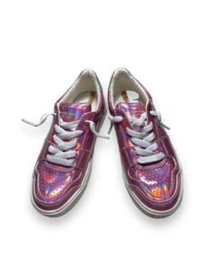 Sam Edelman, Girl's Pink/lavender Metallic Low-Top Sneakers, Nordstroms Size 13 - Picture 1 of 3