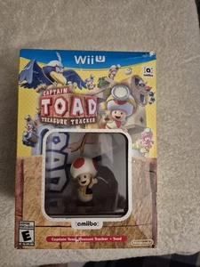 Captain Toad Treasure Tracker W/ Amiibo Bundle Nintendo Wii U WiiU Sealed New - Picture 1 of 6