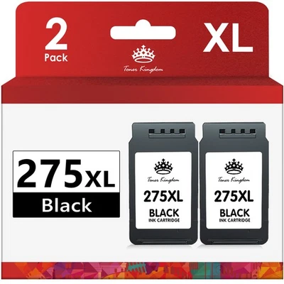 High Yield PG-275XL CL-276XL Ink Cartridge for Canon PIXMA TR4720 TS3722 TS3522 - Image 1 of 4