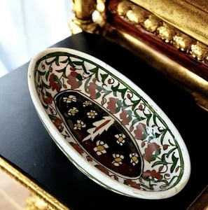 Baratija de cerámica otomana Iznik Kutahya antigua rara - arte turco islámico persa - Imagen 1 de 18