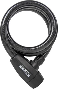 Candado Blando Para Bicicleta Negro Con Cerradura Sparco SPARCO - Imagen 1 de 4