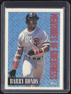 1994 Topps #605 Barry Bonds - Picture 1 of 2