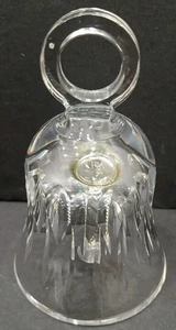 Campana Waterford Crystal de 3,5" de alto con parte superior/mango circular - Imagen 1 de 4