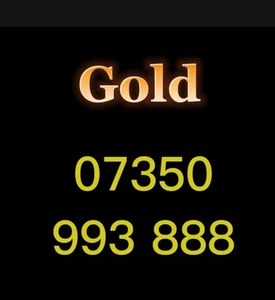 VIP Gold Mobile Number Easy Memorable SIM Platinum Diamond Business Vodafone - Photo 1 sur 1