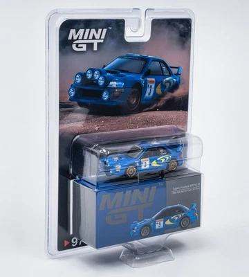 Subaru Impreza WRC98 1998 Rally Monte-Carlo 3. Platz #3 - Blister Mini GT 1:64 - Bild 1 von 4