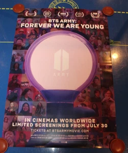 BTS ARMY: Forever We Are Young 2025 SS Gerolltes Original Filmplakat 27" x 40" - Bild 1 von 1