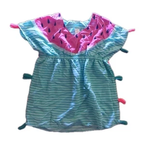 Cat & Jack Girls Watermelon Tassel Cover Up Size M 7/8 - Picture 1 of 4