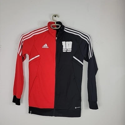 ADIDAS Messi Balon Te Adoro Football Soccer Track Jacket Sz M New No Tags - Image 1 of 4