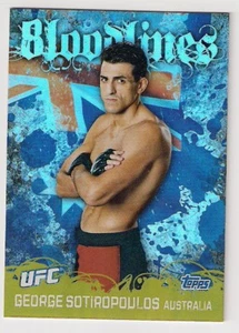 2010 TOPPS UFC BLOODLINES GEORGE SOTIROPOULOS - Picture 1 of 1