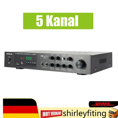 HiFi Verst?rker 5 canali digitale FM USB amplificatore stereo Bluetooth full-verst?rker - Immagine 1 di 4
