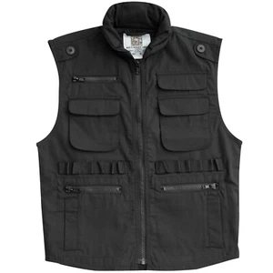 Rothco Kids Camo Ranger Vest Multi Pocket Military Tactical Army Hiking Fishing - Picture 1 of 14