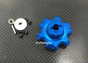 7076 Aluminium Spur Gear Adapter for Traxxas X-Maxx Blue - Picture 1 of 1