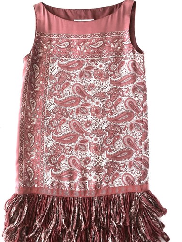 Mini Abito Sacai Multicolore in Seta Taglia 2