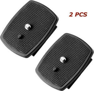 43mm Tripod Quick Release Plate Screw Adapter Mounts Head For DSLR Camera Velbon - Picture 1 of 5