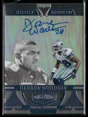 2023 Panini Plates & Patches #HR-DW Darren Woodson Highly Revered #/149 - Image 1 of 2