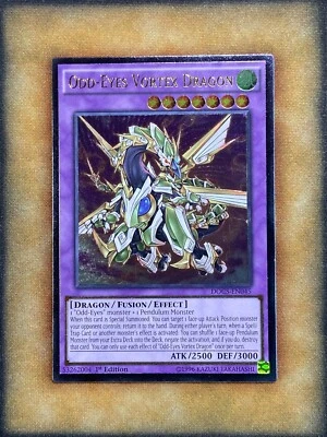Yugioh Odd-Eyes Vortex Dragon DOCS-EN045 Ultimate Rare 1st Ed NM - Image 1 of 2