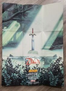 The Legend of Zelda A Link to the Past Super Nintendo SNES Insert Poster