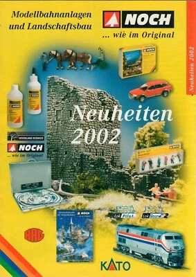 Noch - Novelties 2002 Brochure Brochure Model Systems Railway - B17619 - Image 1 of 3