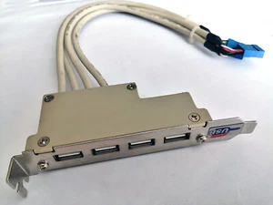Carte contrôleur PCI MSI module avec 4 emplacements USB - Afbeelding 1 van 3
