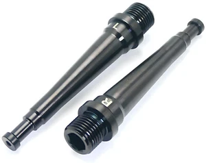 RACE FACE Atlas 2014 to 2021: 2 pedal Axles in TITANIUM - 43% lighter! 4 Colors! - Picture 1 of 8