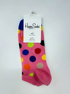 Happy Socks Adult Big Dot Cotton Low Socks (41-46) (3288) A2(286T) - Image 1 of 4