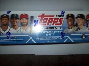 2023 Topps Baseball Complete Factory Set Series 1 & 2 660 Cards + 5 Rc Free Ship - Picture 1 of 3