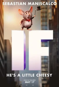 Impresión de póster de película promocional 2024 "Si" Reynolds Krasinski Maniscalco decoración de pared regalo - Imagen 1 de 3