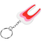  8 Pcs Key Holder for Purse Toothbrush Toothpaste Keychain Root Pendant