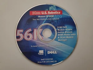 3COM U.S. ROBOTICS Modem CD-ROM V.90 56K Software gebraucht - Bild 1 von 2