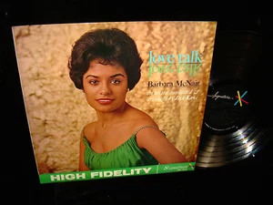 Barbara McNair LP SIGNATURE 1042 Love Talk Mono 1960 - Picture 1 of 2
