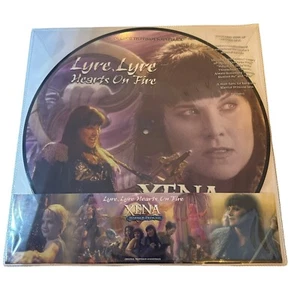 Xena: Warrior Princess: Lyre Lyre Hearts on Fire Original TV Picture Disc Vinyl - Picture 1 of 2