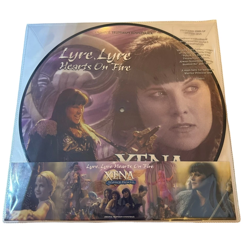 Xena: Warrior Princess: Lyre Lyre Hearts on Fire Original TV Picture Disc Vinyl - Image 1 of 2