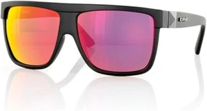CARVE Rocker Sunglasses Matt Black Frame Red Iridium Lens Brand NEW - MSRP $50 - Afbeelding 1 van 2
