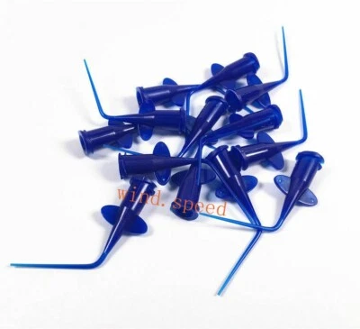 塑料牙科注射器尖一次性灌溉补充尖根管蓝色 0.25 — 第 1/3 张图片