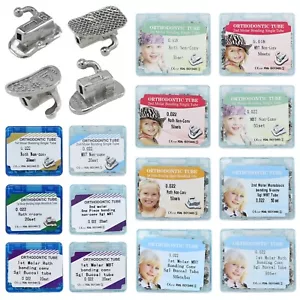 Dental Orthodontic Buccal Tube MBT Roth 022 1st 2ndMolar 6# 7# Bondable Single - Picture 1 of 287