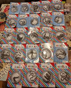 Brain Teaser Puzzle Collection, 24 Puzzles  - Picture 1 of 8